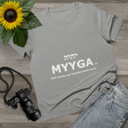Maple Leaf Women’s Tee — Make Yahuah and Yahusha Great Again