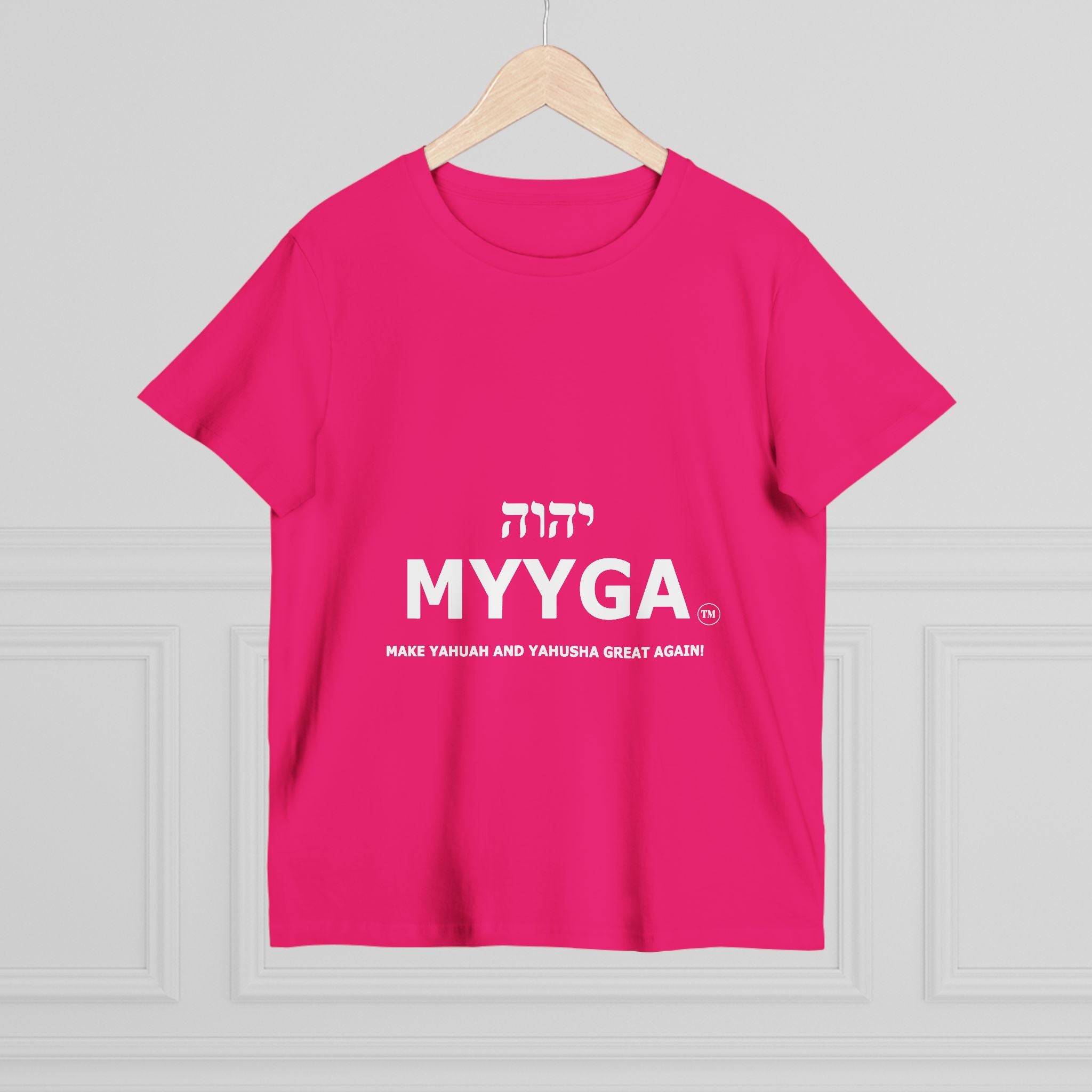 Maple Leaf Women’s Tee — Make Yahuah and Yahusha Great Again