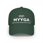 MYYGA - Make Yah And Yeshua Great Again - distressed logo Classic Dad Cap | vintage embroidered baseball hat