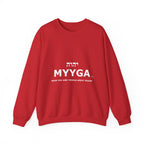 MYYGA - Make Yah And Yahshua Great Again - sweatshirt | Religious typography crewneck