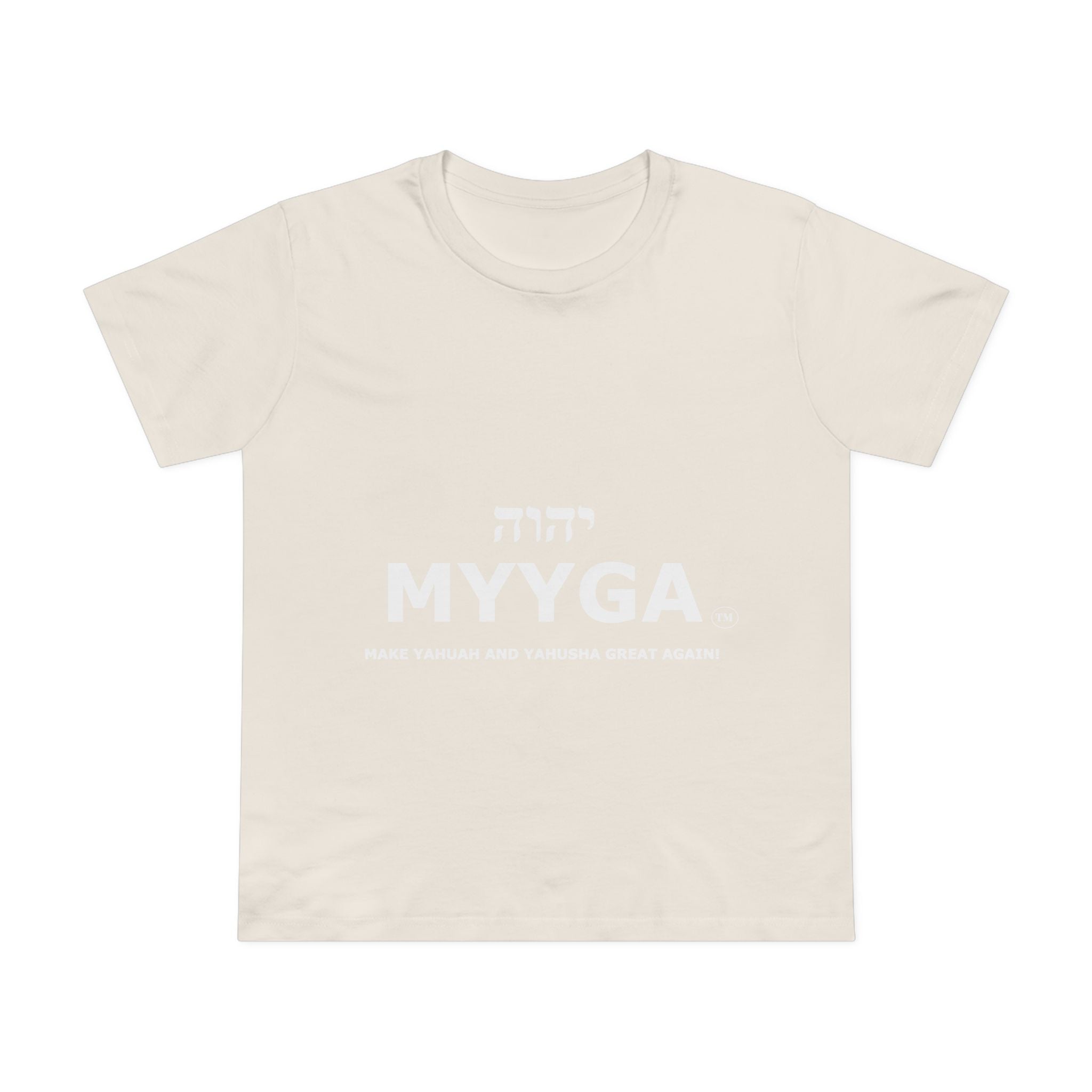 Maple Leaf Women’s Tee — Make Yahuah and Yahusha Great Again