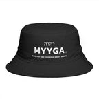 MYYGA - Make Yah And Yeshua Great Again - Solid Red Bucket Hat | All-Over Print Bucket Hat