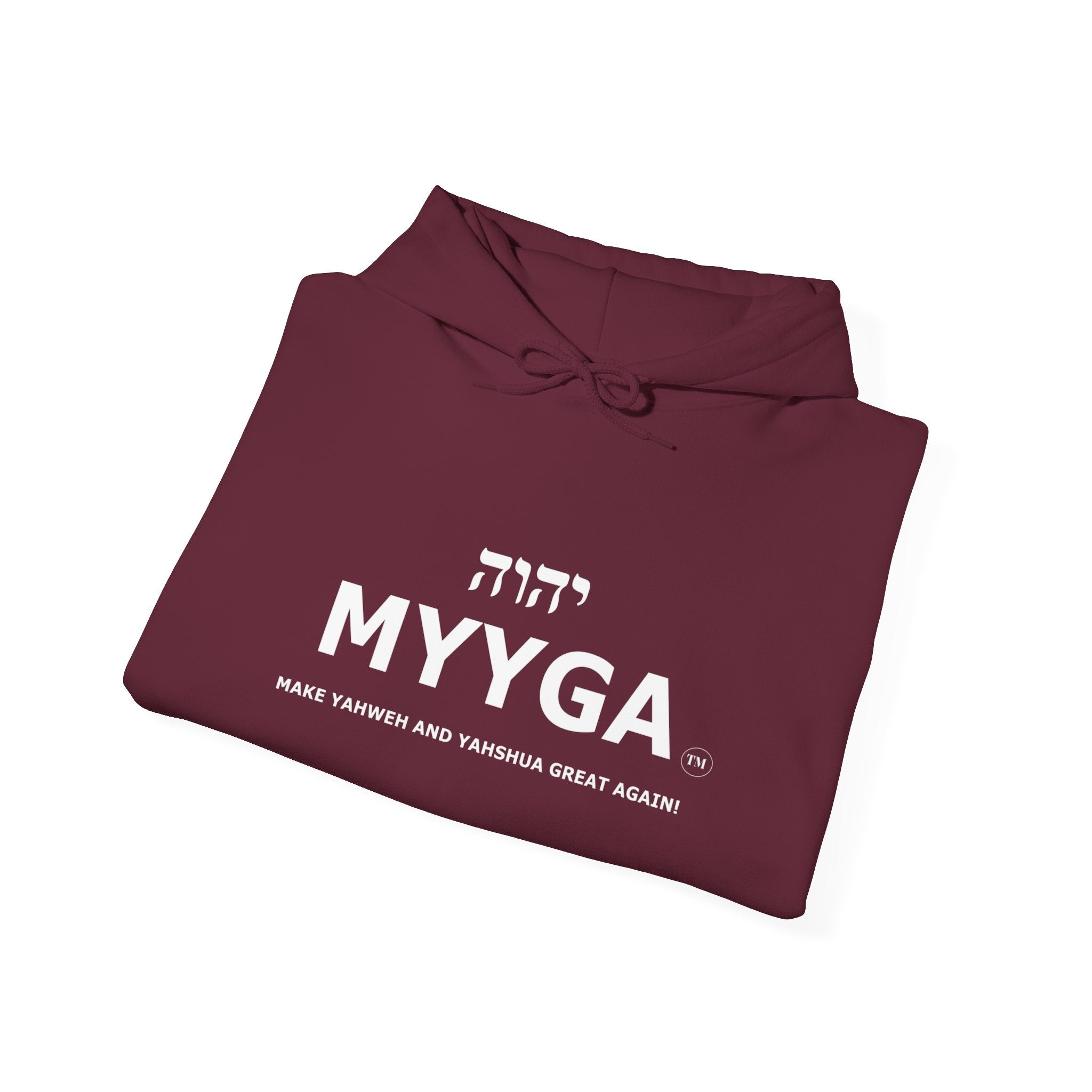 MYYGA - Make Yahweh And Yeshua Great Again Unisex Heavy Blend™ Hooded Sweatshirt