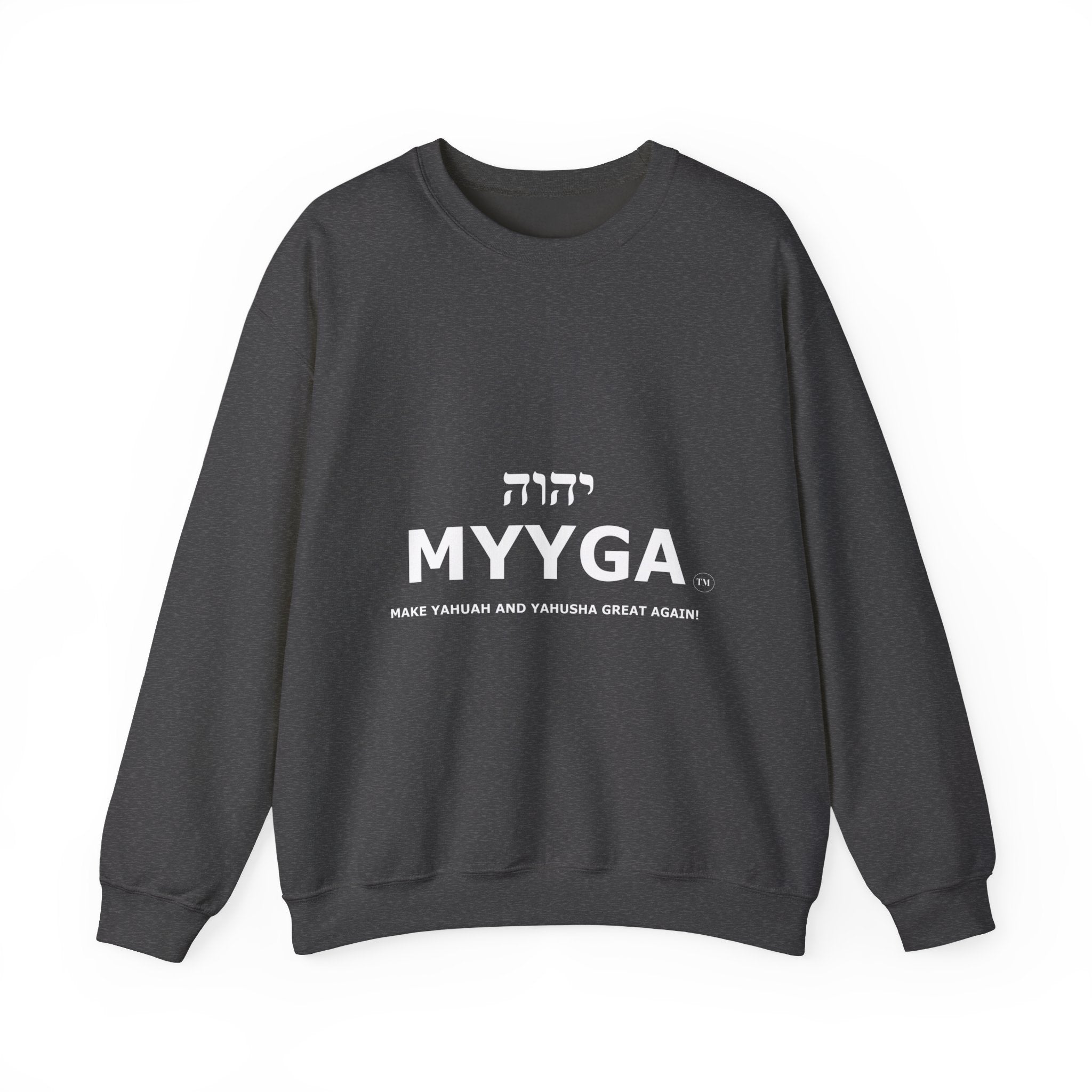 MYYGA - Make Yahuah And Yahusha Great Again - sweatshirt | Religious typography crewneck