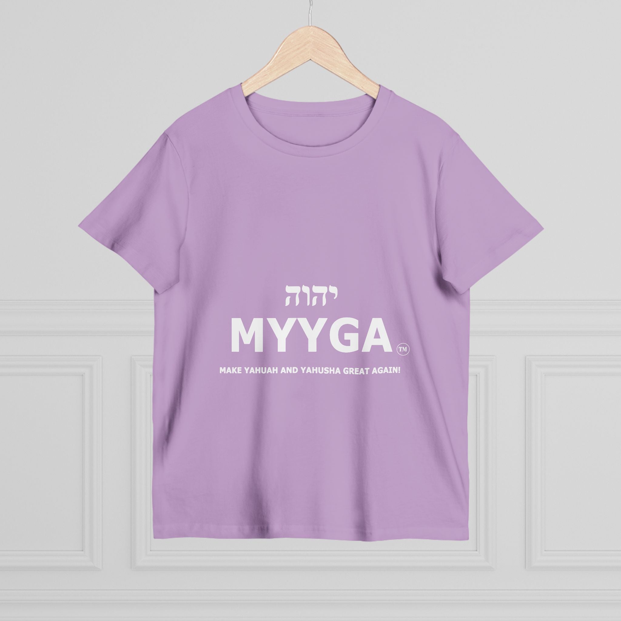 Maple Leaf Women’s Tee — Make Yahuah and Yahusha Great Again