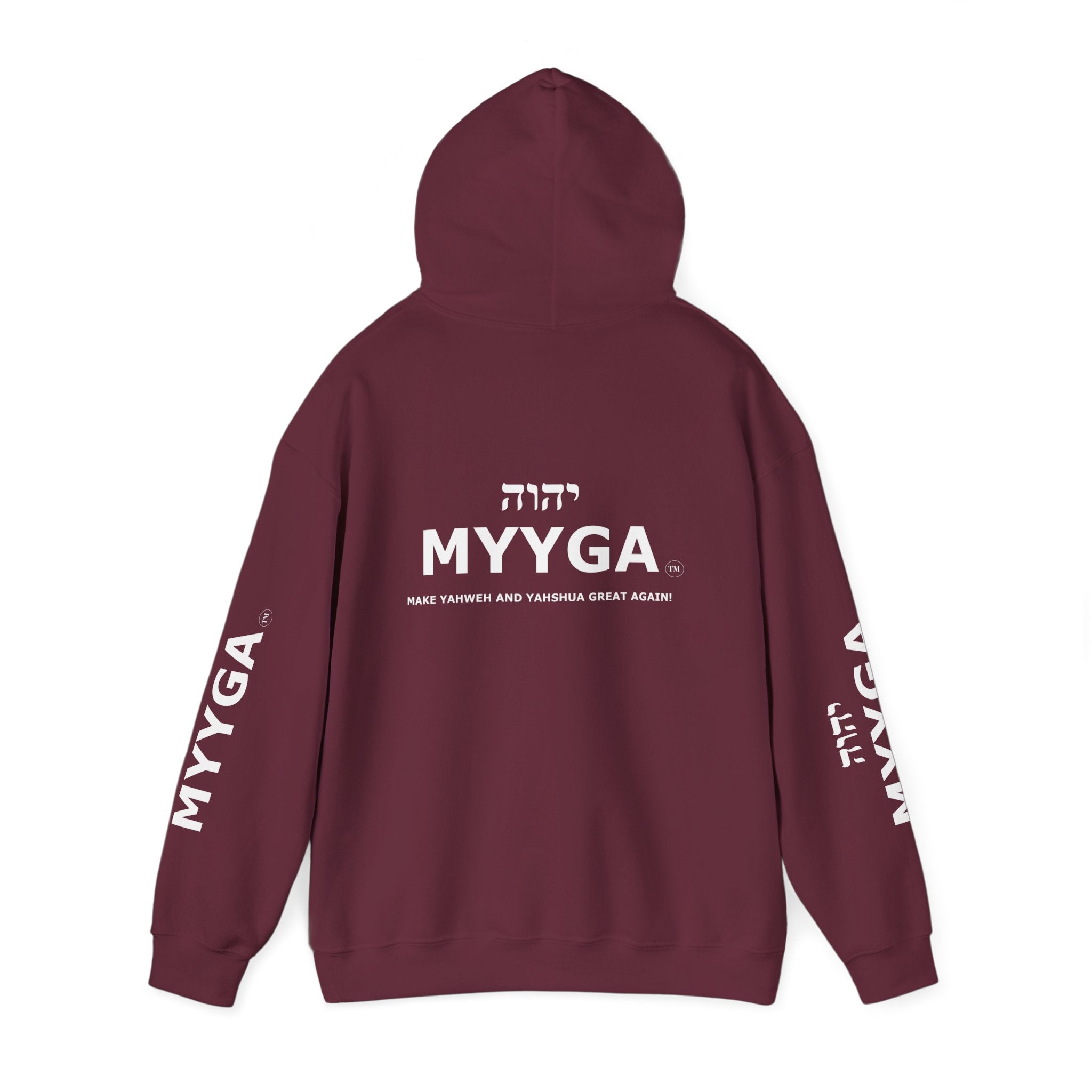 MYYGA - Make Yahweh And Yeshua Great Again Unisex Heavy Blend™ Hooded Sweatshirt