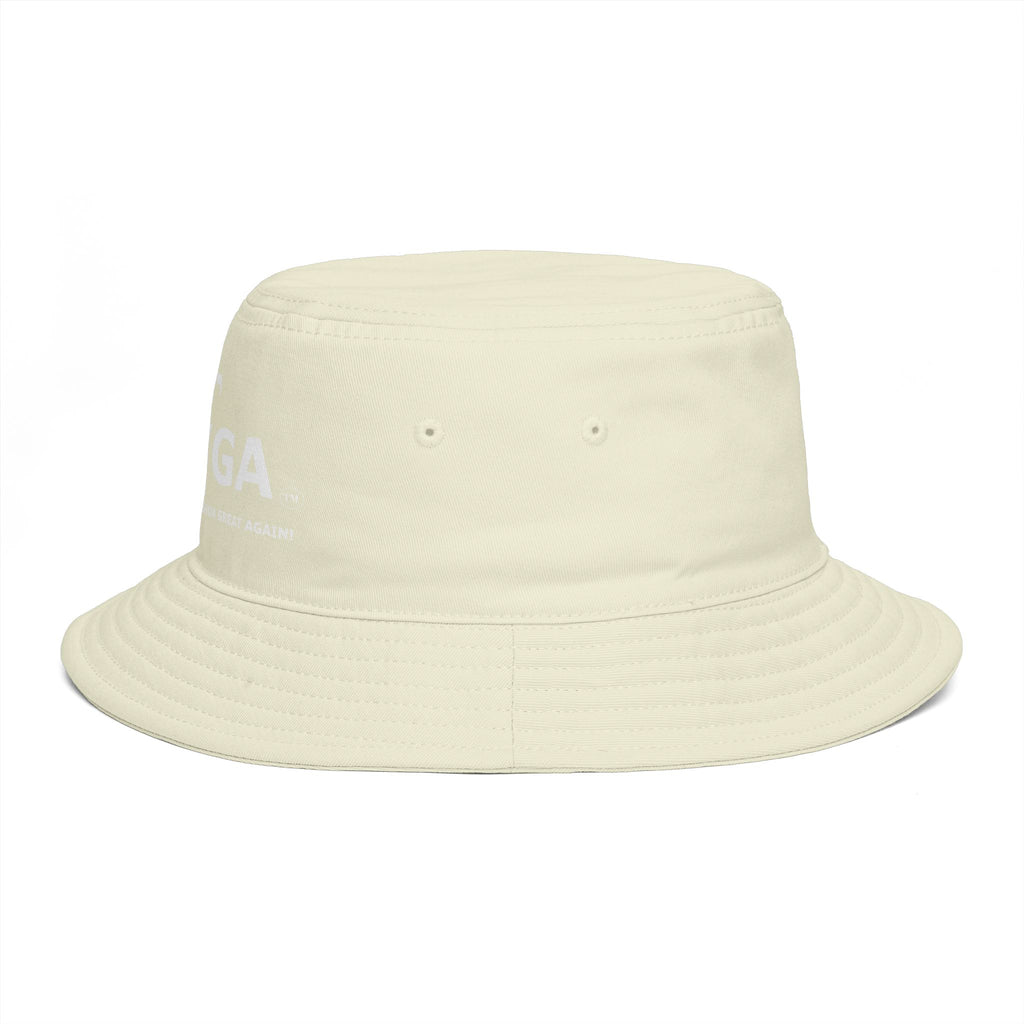 MYYGA - Make Yahweh And Yahshua Great Again - Solid Red Bucket Hat | All-Over Print Bucket Hat