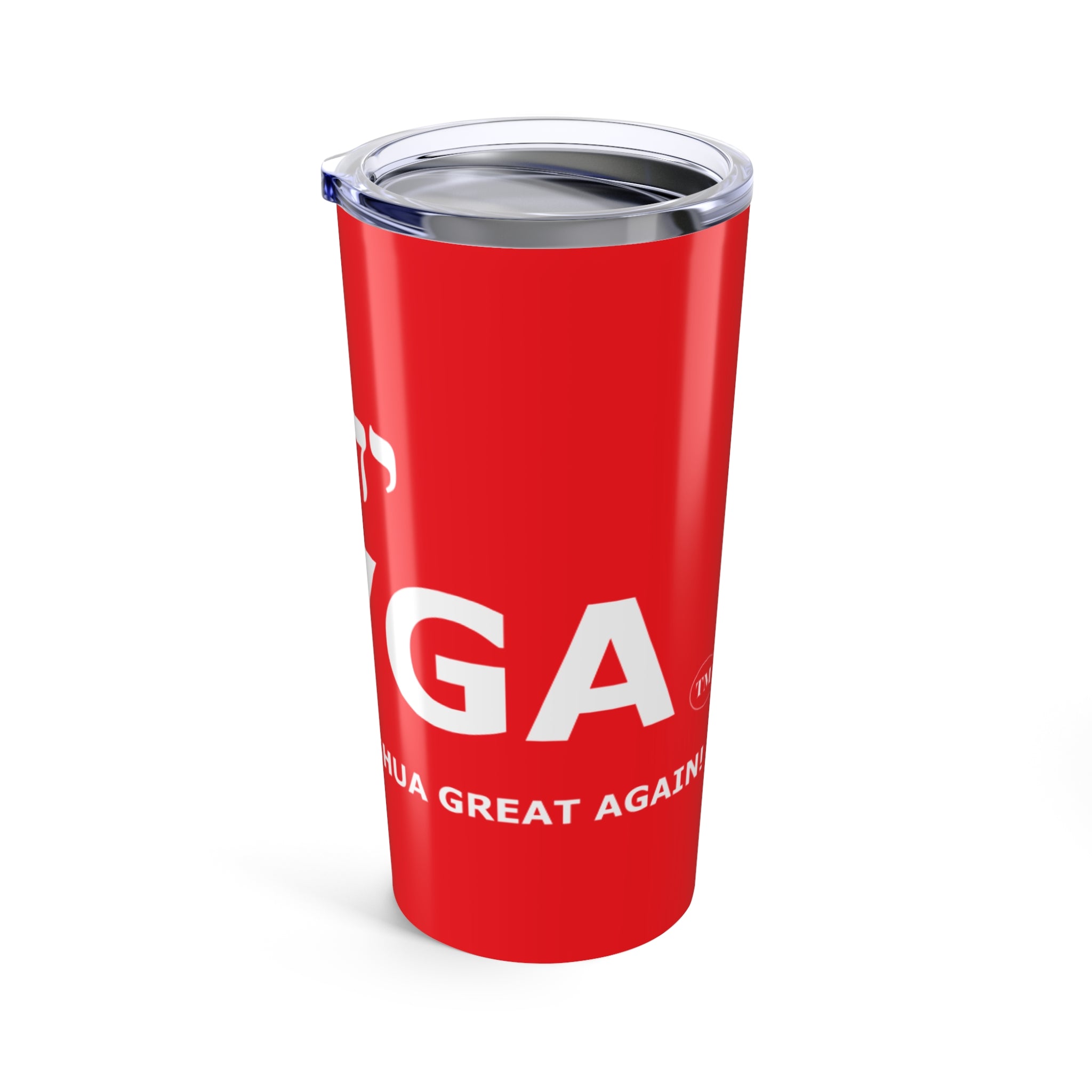 MYYGA - Make Yahweh And Yeshua Great Again - Tumbler 20oz | Red Scripture Design