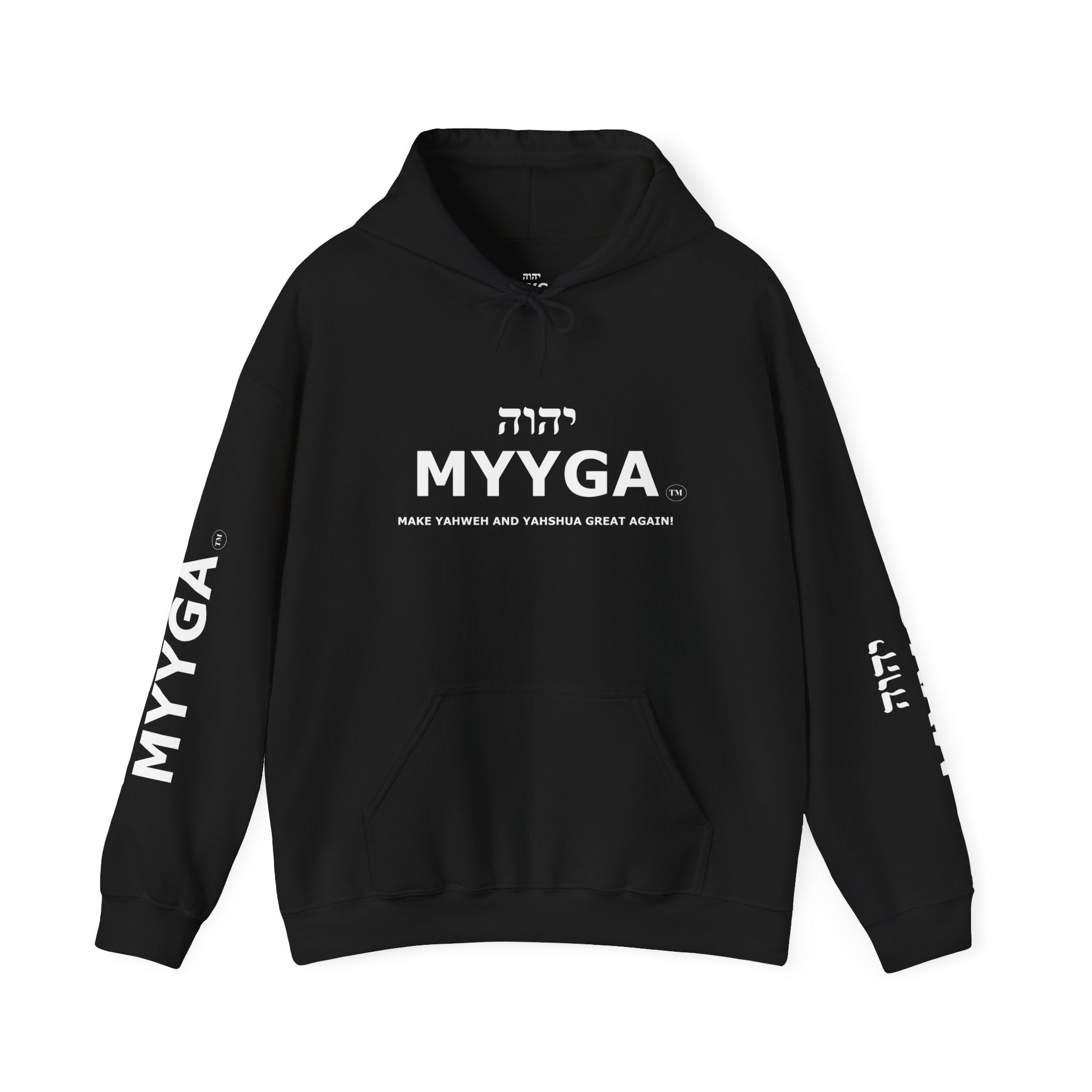 MYYGA - Make Yahweh And Yeshua Great Again Unisex Heavy Blend™ Hooded Sweatshirt
