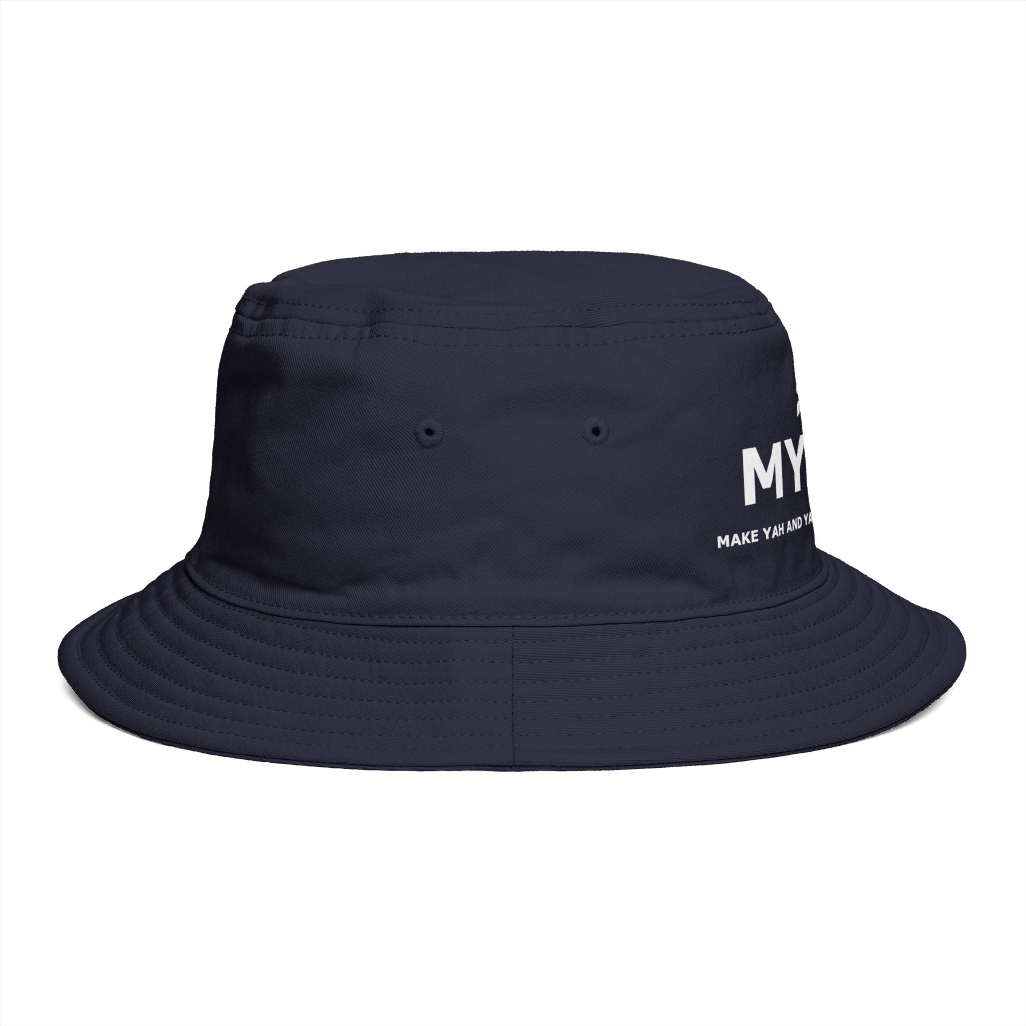 MYYGA - Make Yah And Yeshua Great Again - Solid Red Bucket Hat | All-Over Print Bucket Hat
