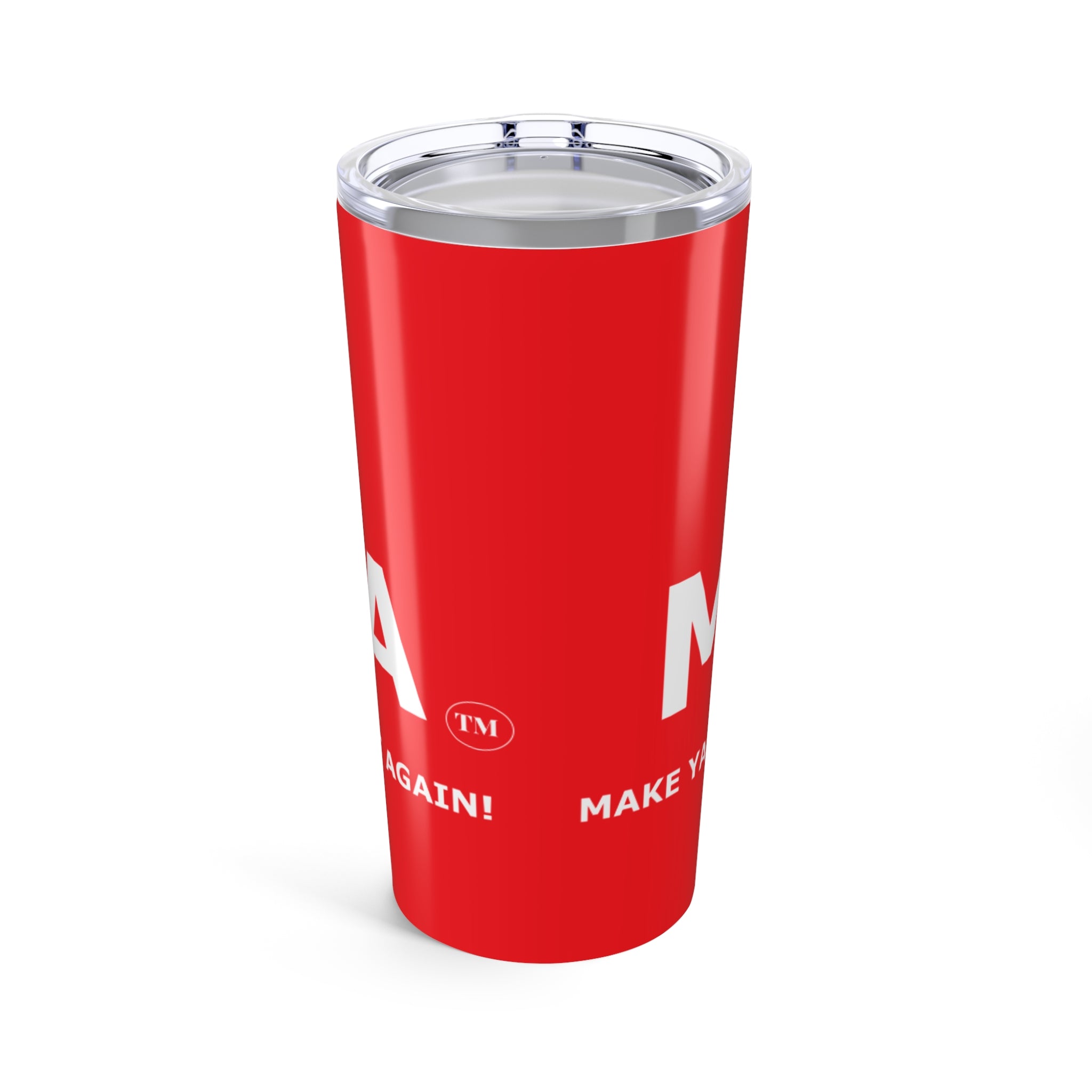MYYGA - Make Yahweh And Yeshua Great Again - Tumbler 20oz | Red Scripture Design