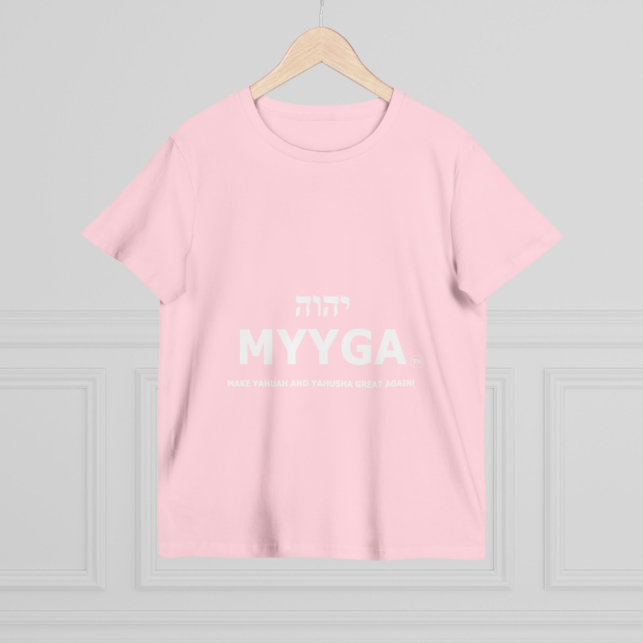 Maple Leaf Women’s Tee — Make Yahuah and Yahusha Great Again