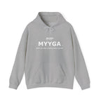 MYYGA - Make Yah And Yeshua Great Again - hooded sweatshirt with front design only